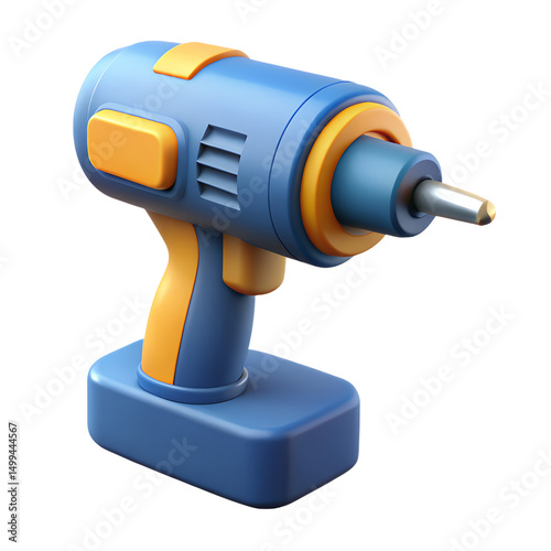 3d drill machine icon
