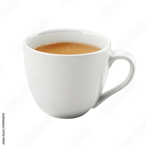 Wallpaper Mural Ginger, white cup, white background, isolated image Torontodigital.ca