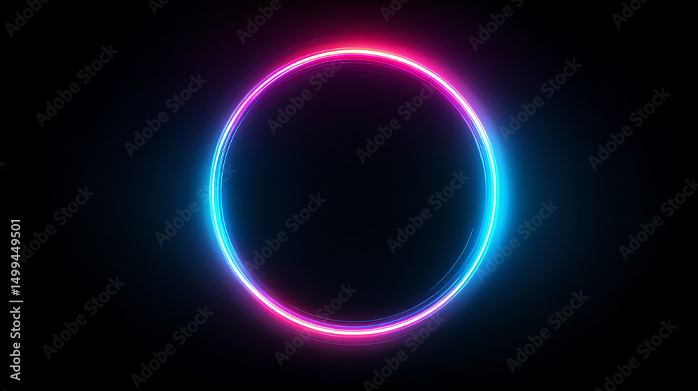 Obraz premium blue and purple illustration, AI generated