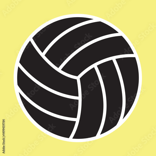 Volleyball Icon Design