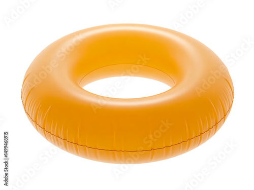 Seamless Swimming Pool Background with Bright Orange Inflatable Ring – High-Resolution Summer-Themed Backdrop for Beach, Pool Party, or Vacation Vibes | Fun, Relaxing & Vibrant Design