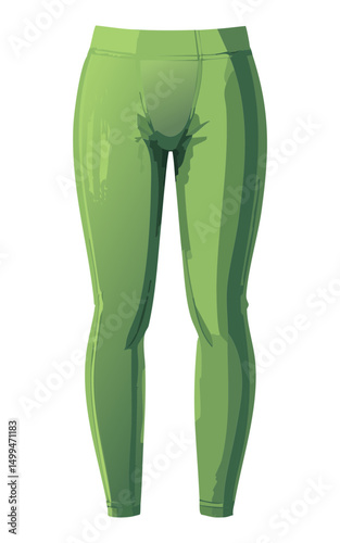 green leggings for versatile workout routines