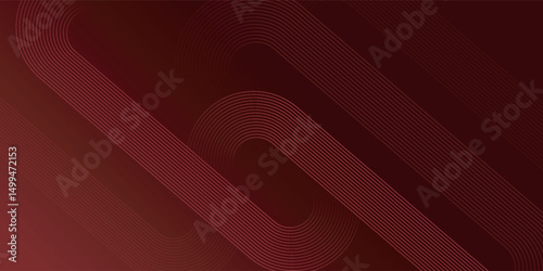 Minimalist Red to black premium abstract background with luxury multiple red line. Exclusive wallpaper design for poster, brochure, presentation