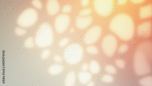 Wallpaper Mural Ethereal Light and Shadow Abstract: Capturing an exquisite dance of light and shadow, this captivating abstract image evokes a sense of gentle warmth, tranquility, and aesthetic beauty. Torontodigital.ca