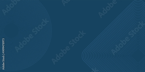 Dark blue background. Modern line stripes curve abstract presentation background. Luxury paper cut background. Abstract decoration, golden pattern, halftone gradients,