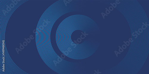 abstract dark blue background with circles