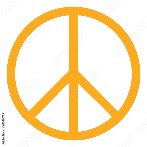groovy peace signe illustration, colorful groovy clipart, groovy design sublimation
