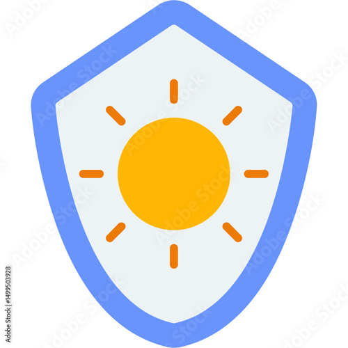 Skin Burn Protection Icon