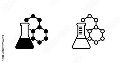 Chemistry Set Vector Icon