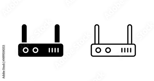 Router Vector Icon