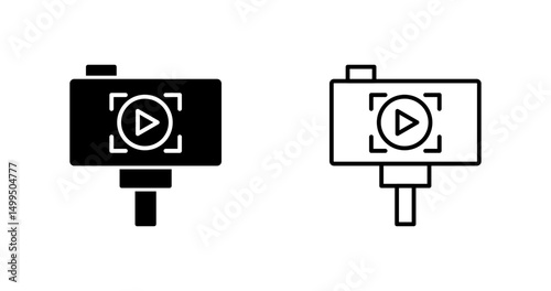 Selfie Stick Vector Icon