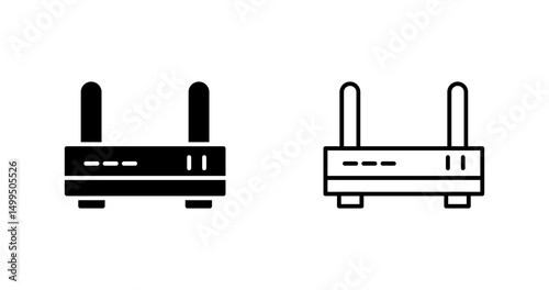 Router Vector Icon