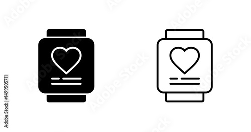 Fitness Tracker Vector Icon