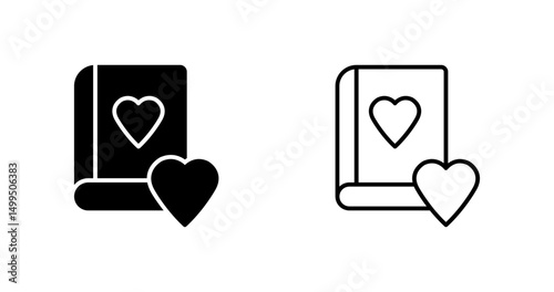 Love journal Vector Icon