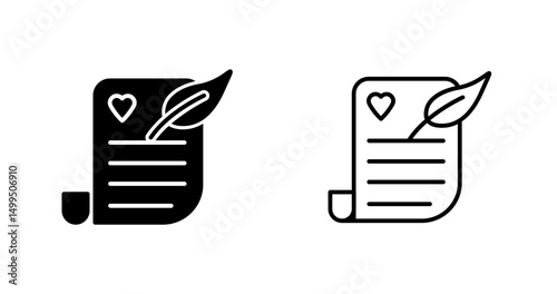 Poetry Vector Icon