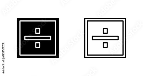 Division Vector Icon