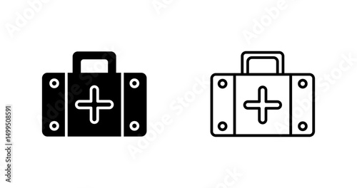 First aid kit Vector Icon