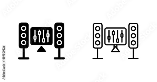 Equalizer Vector Icon