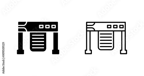 Plotter Vector Icon