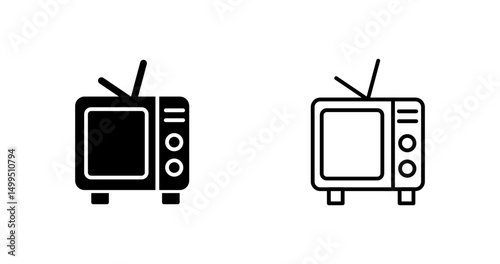 Television Vector Icon