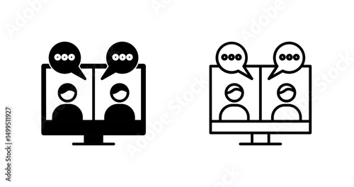 Telepresence Vector Icon