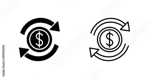 Return on Investment Vector Icon