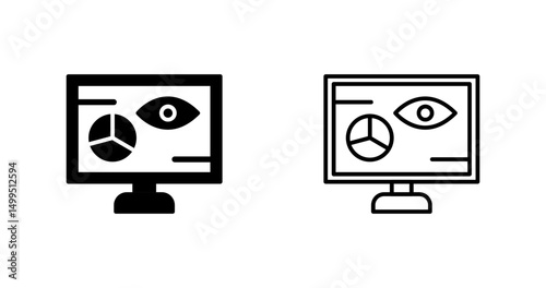 Data Visualization Vector Icon