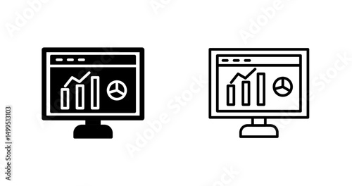 Web Analytics Vector Icon