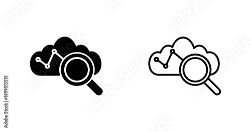 Network Analysis Vector Icon