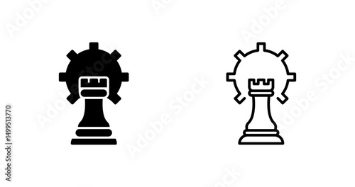 Data Strategy Vector Icon