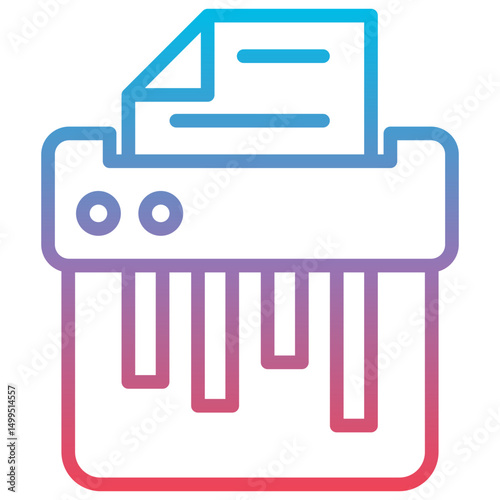 Document Shredder Icon
