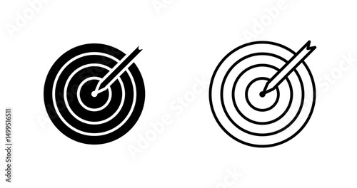 Bullseye Vector Icon