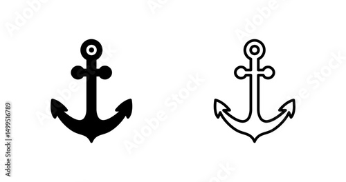 Anchor Vector Icon
