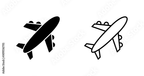 Plane Vector Icon