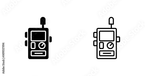 Wireless Intercom Vector Icon