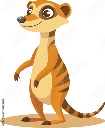 illustration of a cartoon kangaroo