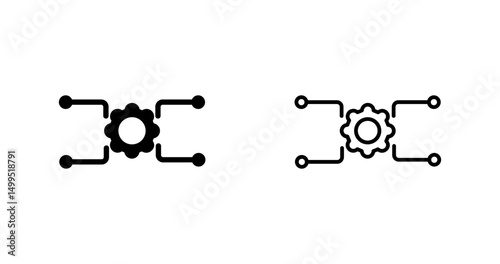 Microservices Vector Icon
