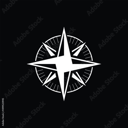 simple compass logo design inspiration