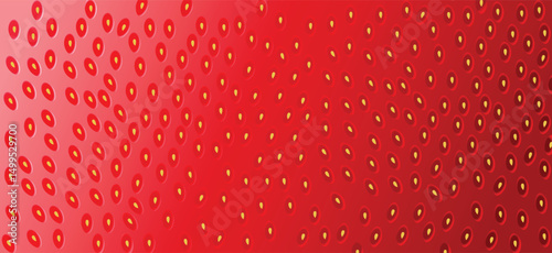 Red Strawberry texture fruit vector background