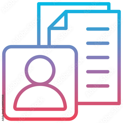 Employee Records Icon