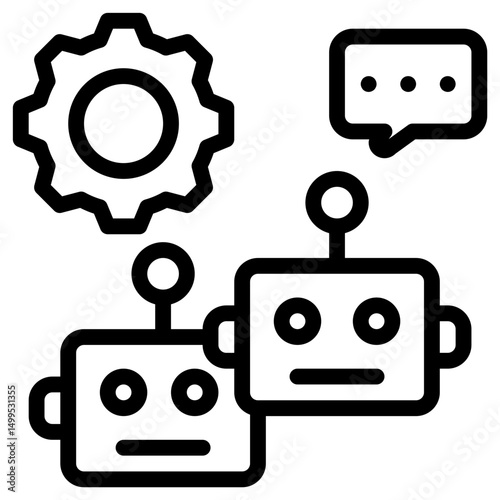 AI settings generator icon