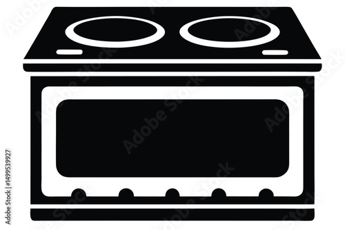 microwave oven vector