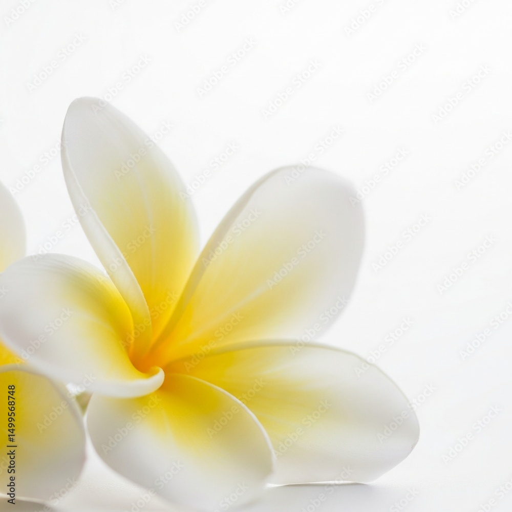 Fototapeta premium Plumeria glow