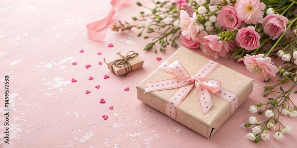 mother's day gift and element background mother's day gift and element background