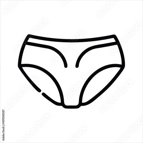 black and white briefs