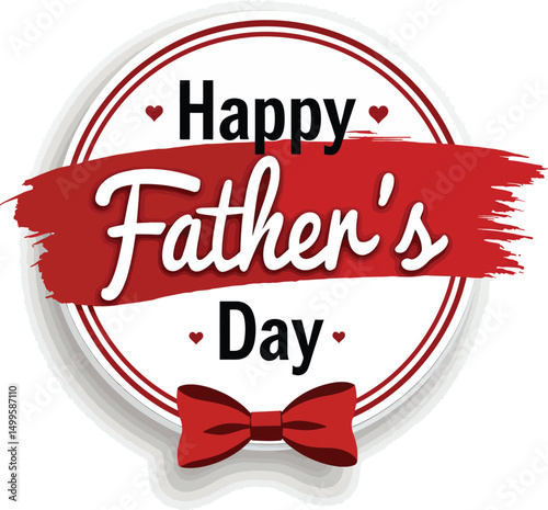 Happy Father's Day Badge