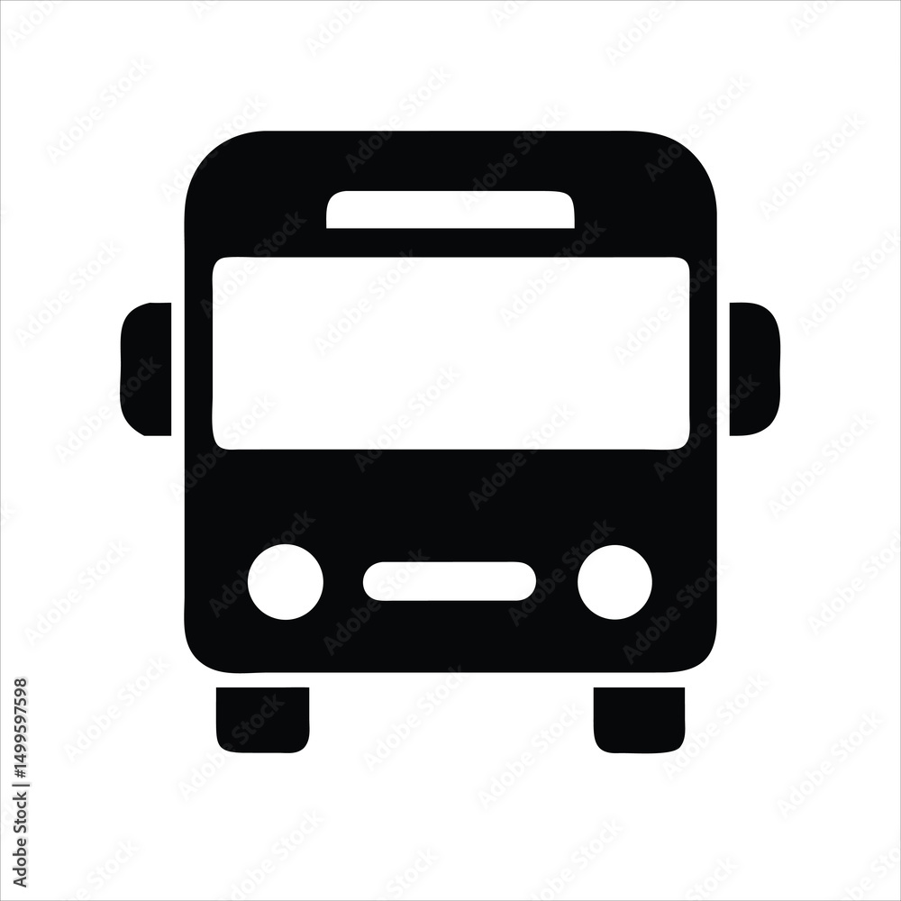 bus icon vector illustration bus icon vector illustration
