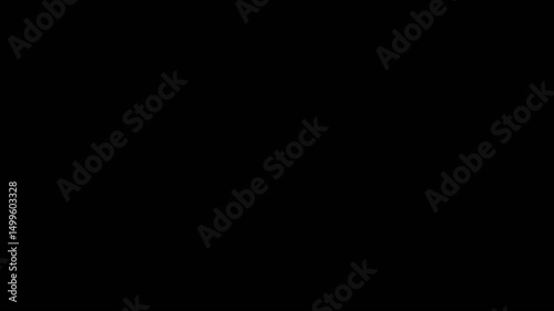 Digital Light Glitch Wipe Effect