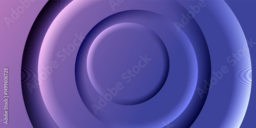 Wallpaper Mural Gradient background. Abstract circle papercut smooth color composition, vector etc Torontodigital.ca