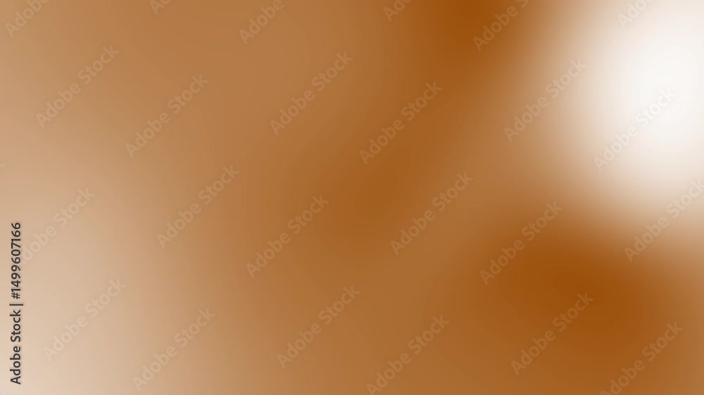 Soft, gradient blend of light and dark brown